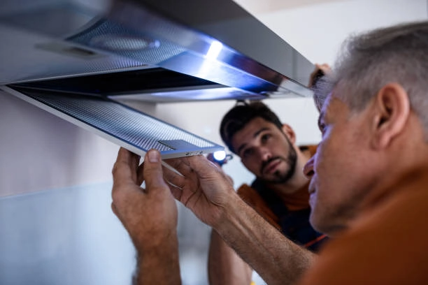 kitchen ventilation installation process